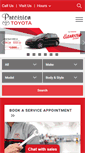Mobile Screenshot of precisiontoyota.ca